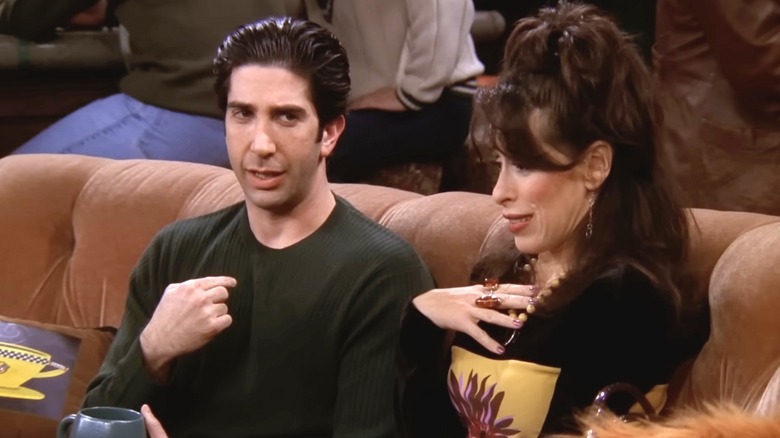Ross and Janice talking