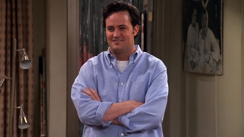 Chandler Bing smiling