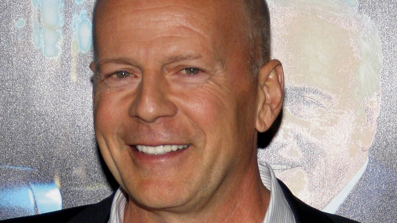 Bruce Willis smiling