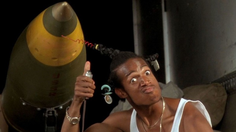 Loc Dog with a missile