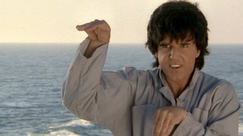 Chosen One takes up a martial arts stance in "Kung Pow: Enter the Fist"