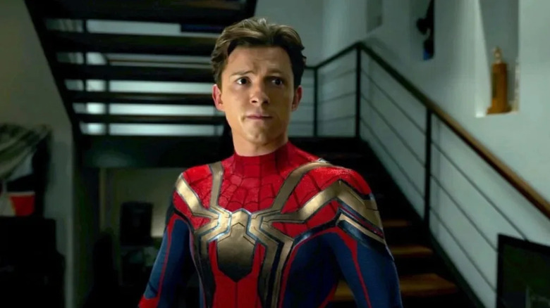 Spider-Man in Iron Spider armor