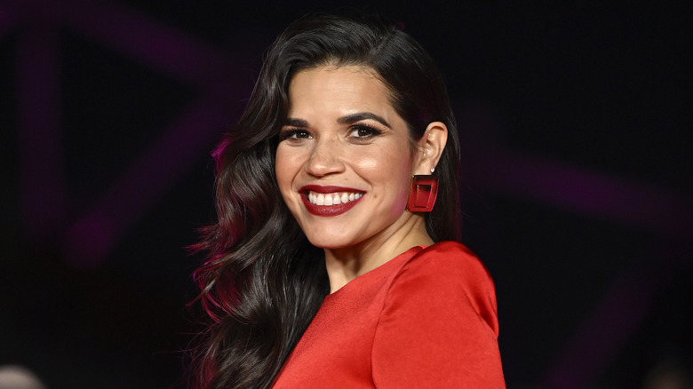 America Ferrera smiling