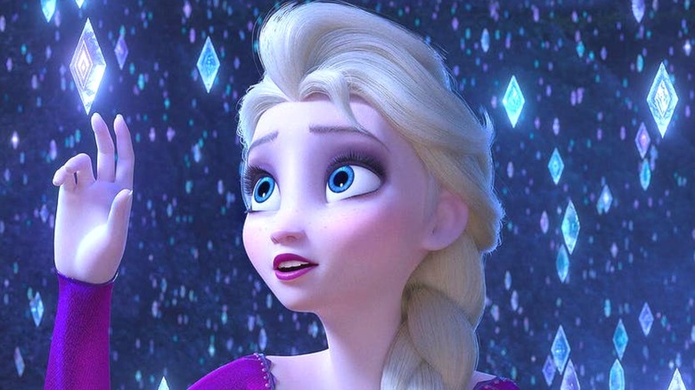 Idina Menzel as Elsa in Frozen 2