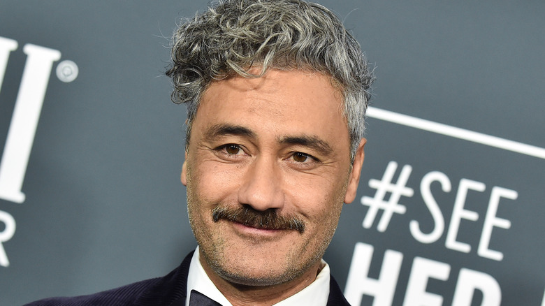 Taika Waititi in closeup 