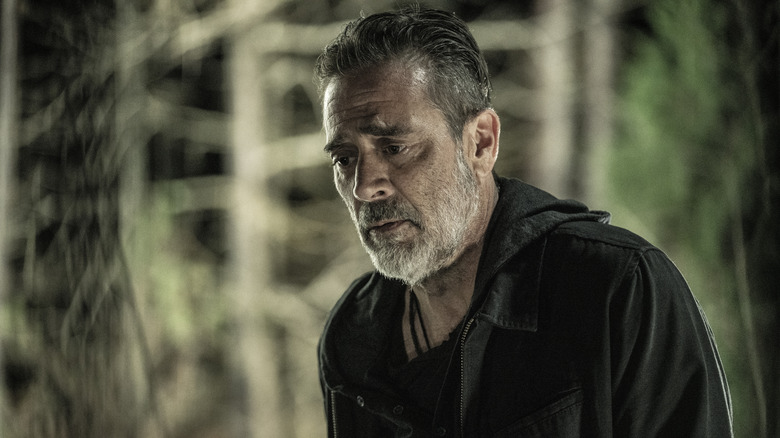 Negan looks sad 