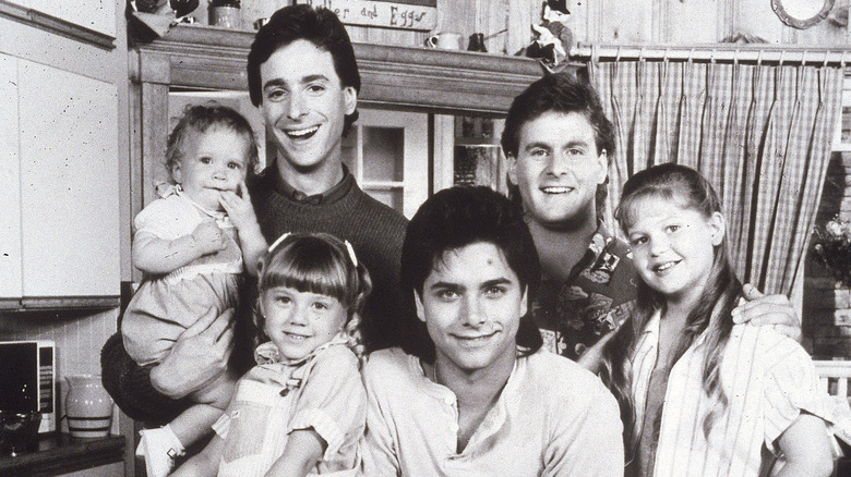 Danny Tanner and family smiling