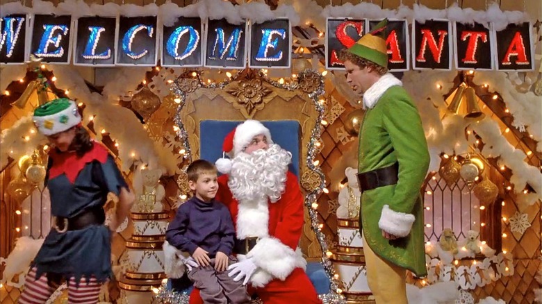 Buddy confronts fake Santa