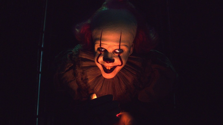 Pennywise looking creepy