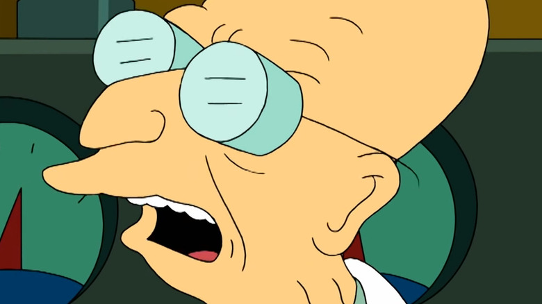 Professor Farnsworth talking