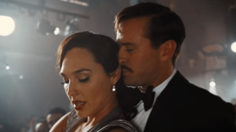 Armie Hammer and Gal Gadot in "Death on the Nile" 