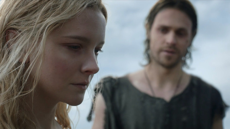 Galadriel and Sauron on The Rings of Power