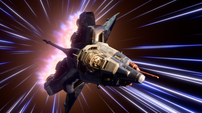 Ship in hyperspace
