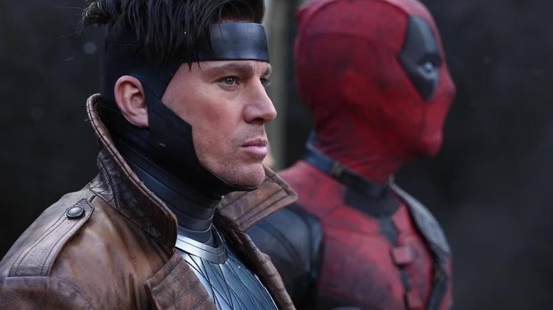 Gambit standing next to Deadpool in Deadpool & Wolverine (2024)