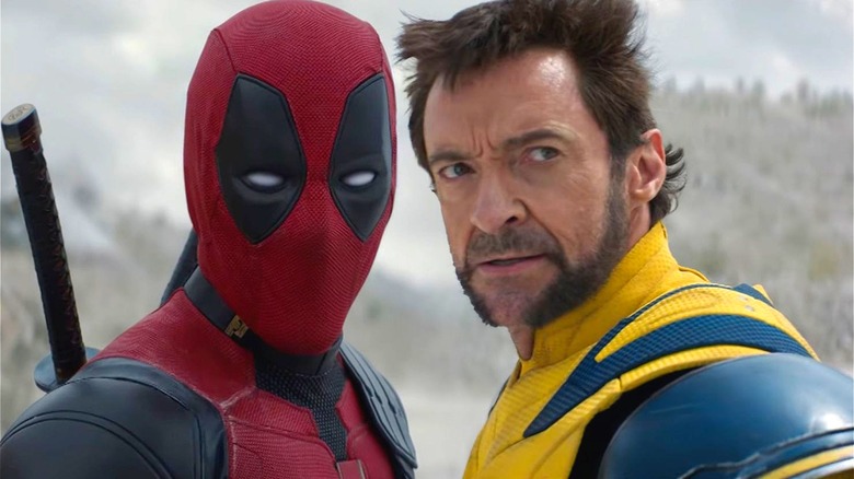 Deadpool and Wolverine tied together in Deadpool & Wolverine (2024)