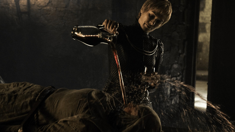 Cersei waterboarding Septa Unella