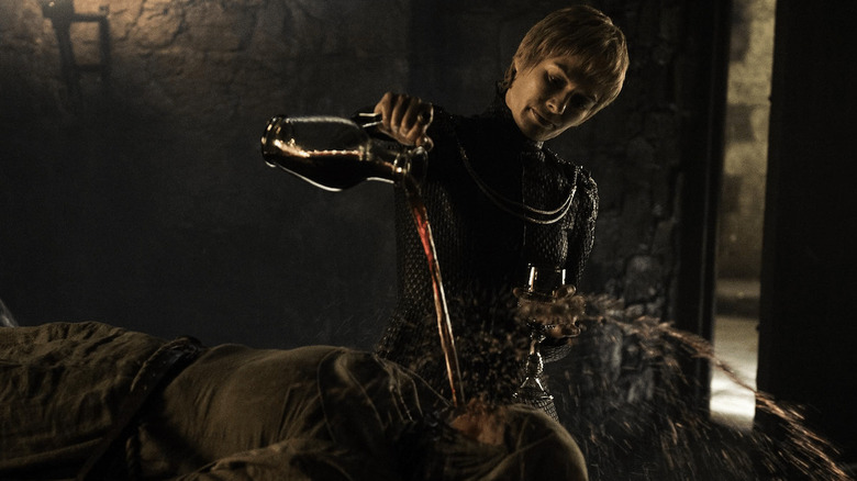 Cersei waterboarding Septa Unella