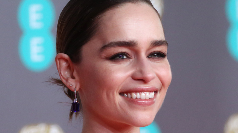 Emilia Clarke smiling