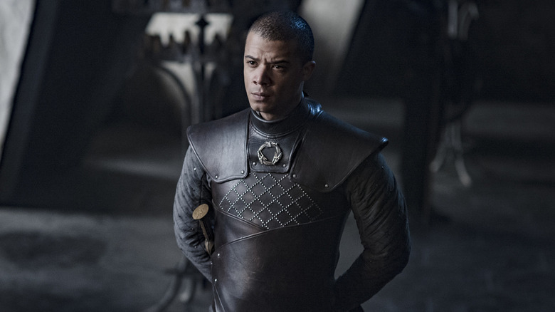 Grey Worm in armor