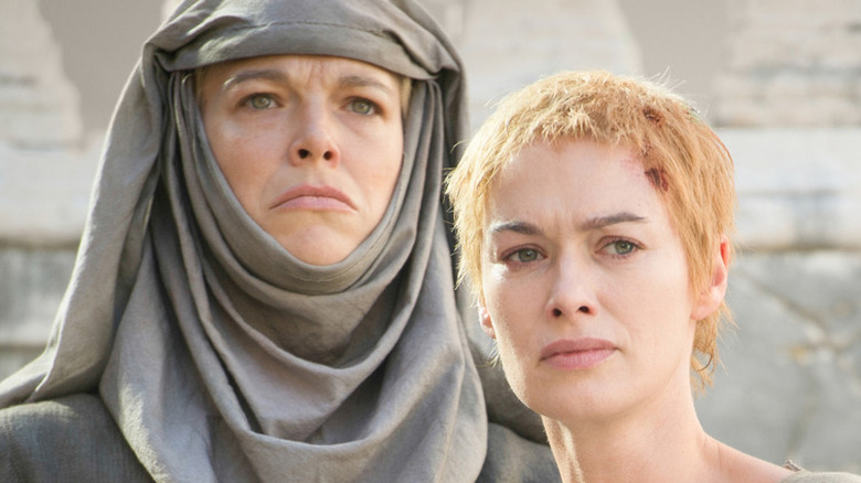 Cersei Lannister preparing for her walk of shame