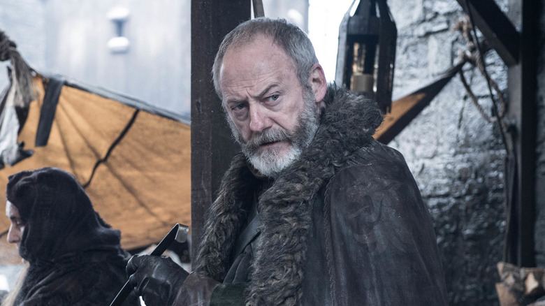 Davos looks on with concern