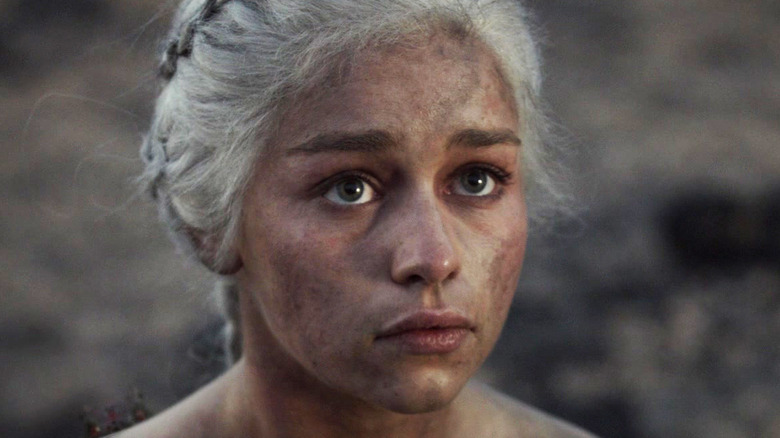 Daenerys Targaryen with sooty face