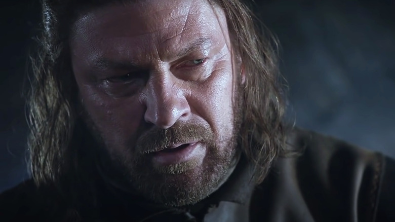 Ned Stark looking contemplative