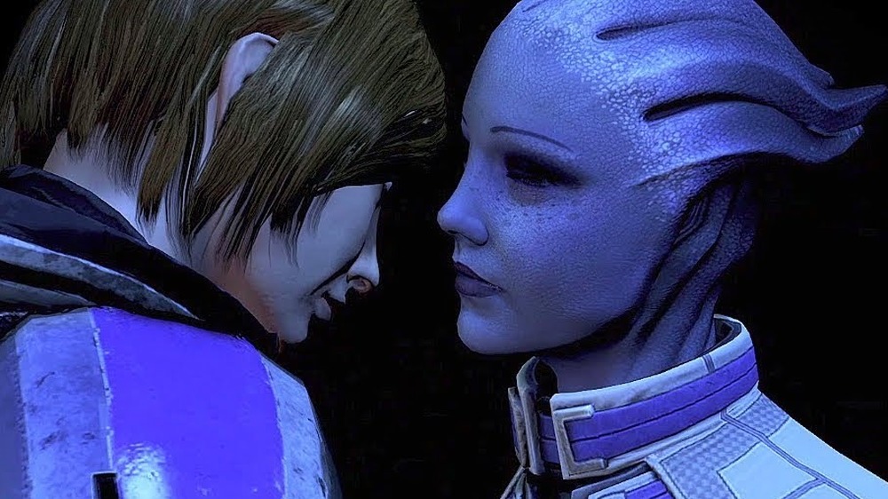 Liara and FemShep