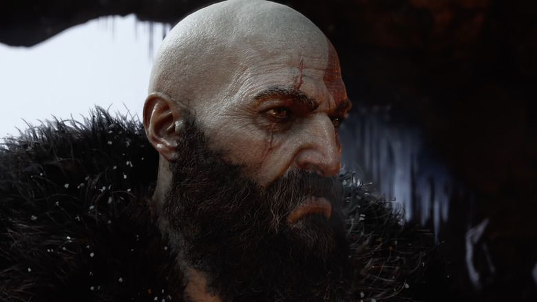 Kratos in cave