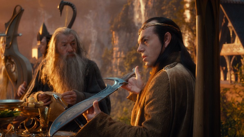 Gandalf and Elrond