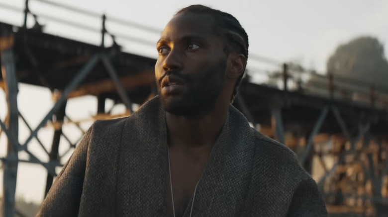 John David Washington worried