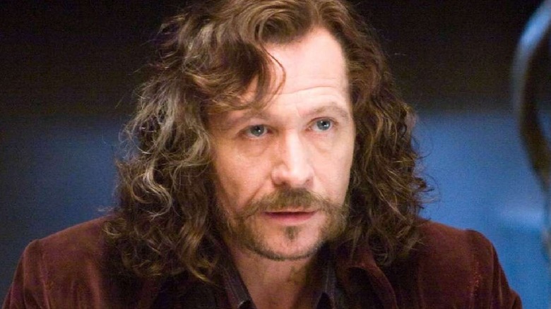 Sirius Black with intense stare