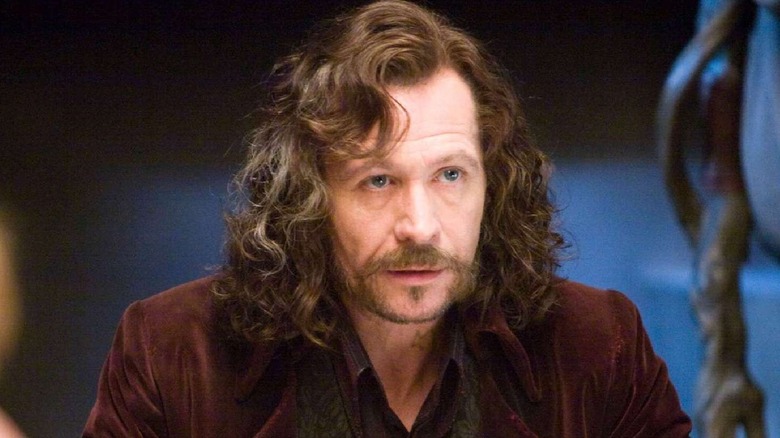 Sirius Black with intense stare