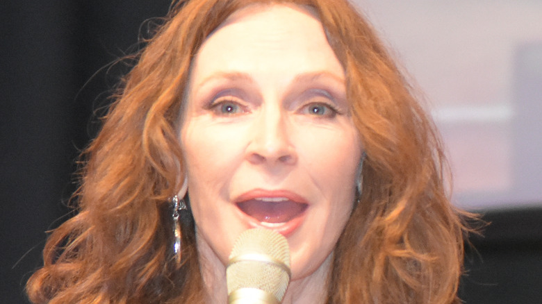 Gates McFadden speaking on panel