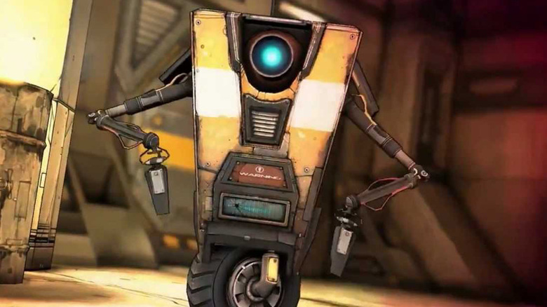 Claptrap gesturing