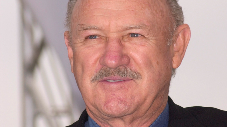 Gene Hackman on the red carpet