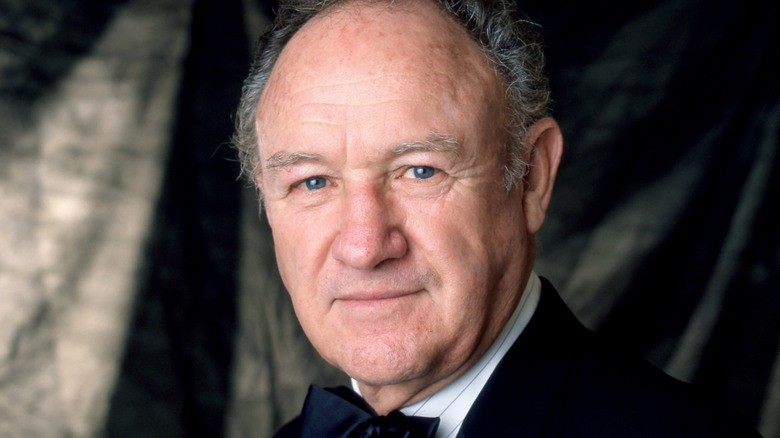 Gene Hackman on the red carpet circa 1996