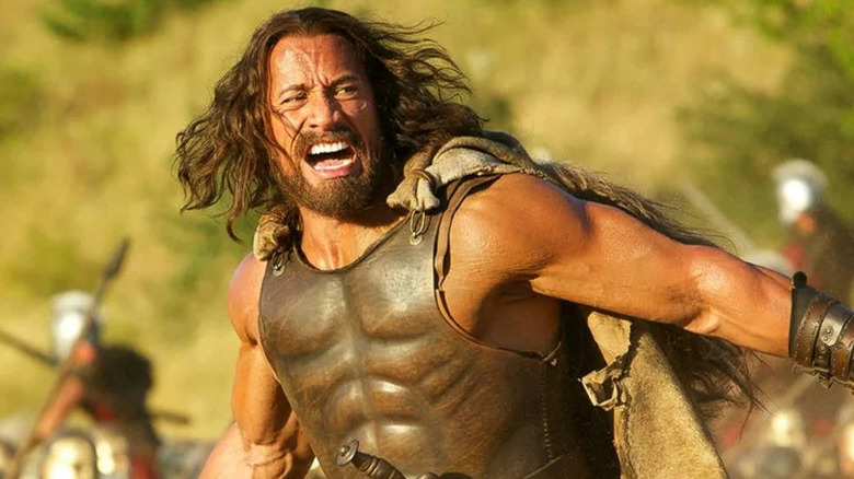 Hercules breaking his chains