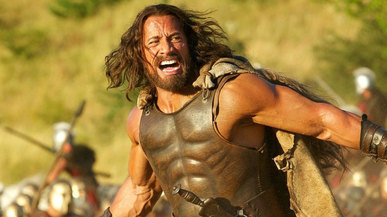 Hercules breaking his chains