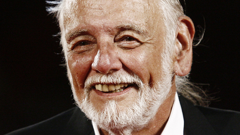 George A. Romero smiling