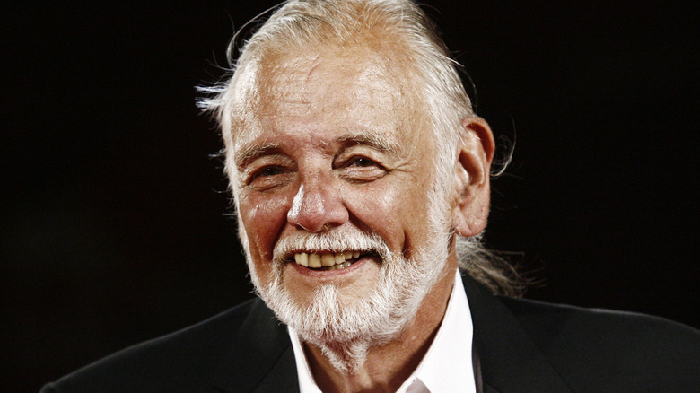 George A. Romero smiling