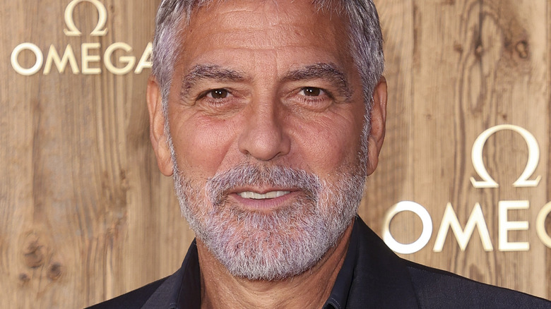 George Clooney smiling