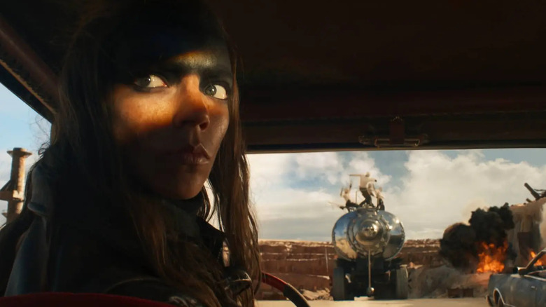 Furiosa in dark big eyes