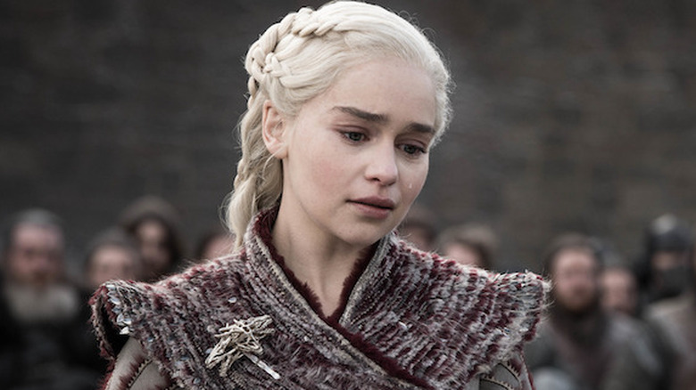 Daenerys looking sad