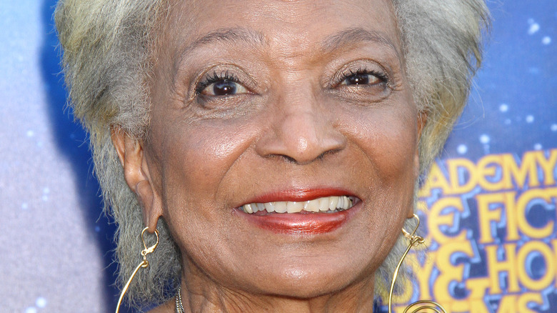 Nichelle Nichols smiling