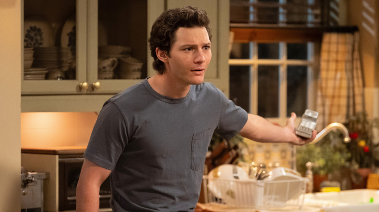 Georgie is annoyed in "Georgie and Mandy's First Marriage" (2024-present)