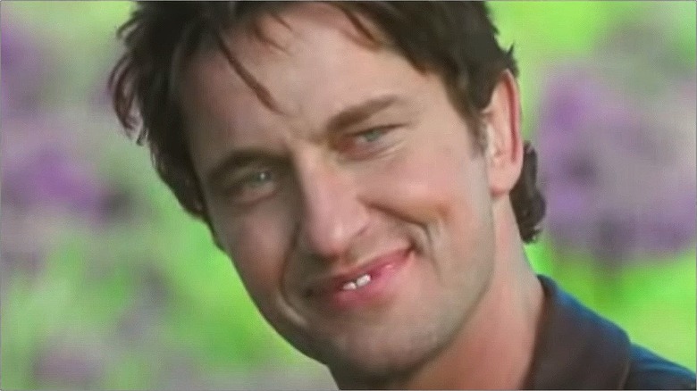 Gerard Butler smiles in PS I Love You