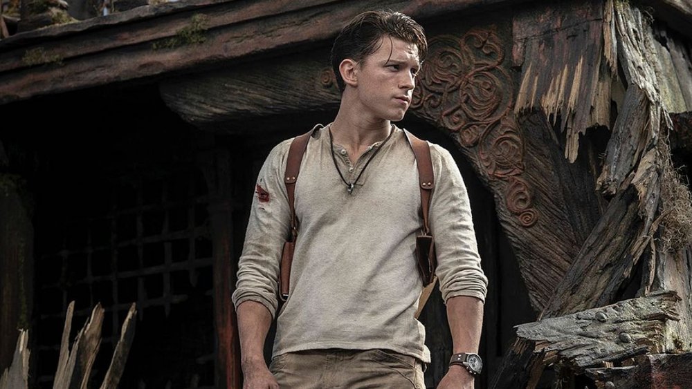 Tom Holland as Nathan Drake in Uncharted