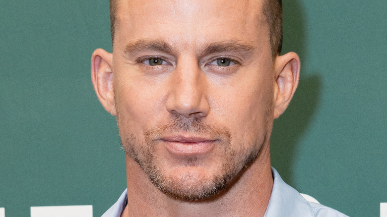 Channing Tatum smirking