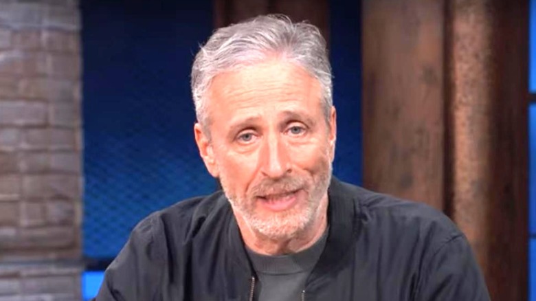 Jon Stewart talks on The Problem with Jon Stewart